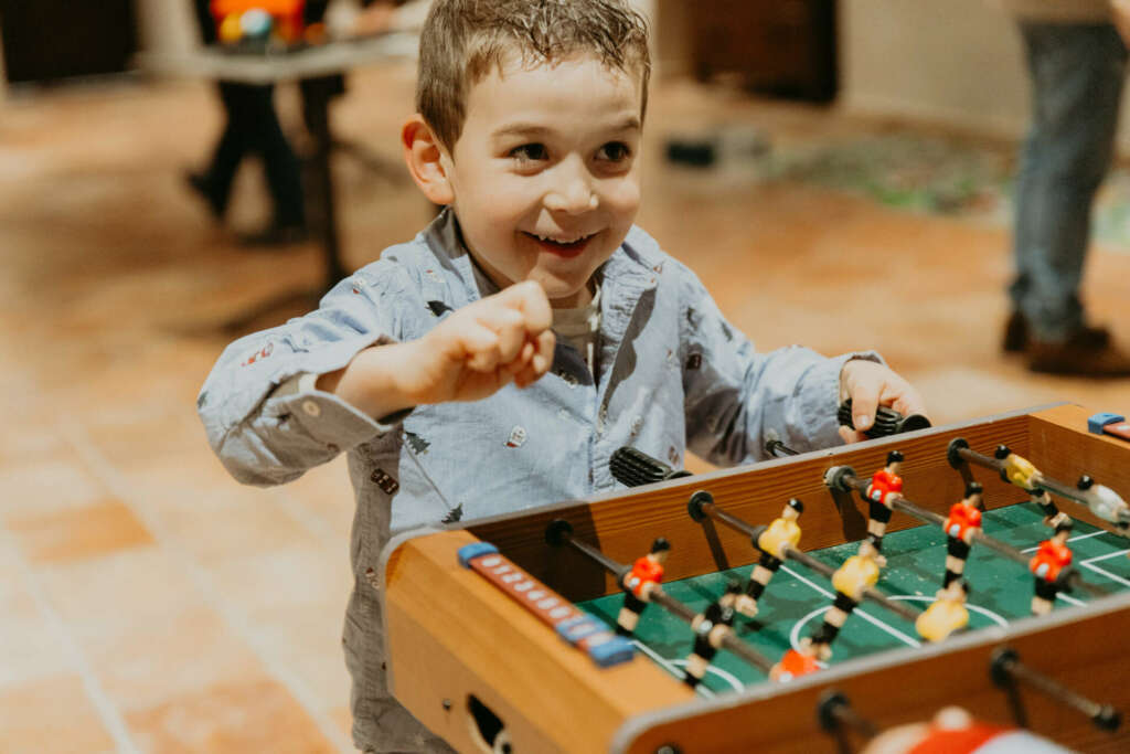 enfant et Babyfoot